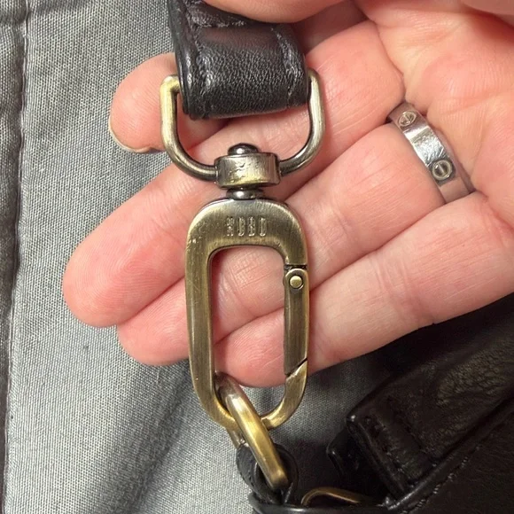 HOBO Black weaved soft pebbled Leather Shoulder Bag - Picture 8 of 16